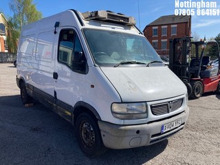 Location: Nottingham - 2004 VAUXHALL MOVANO DTI 3500 MWB Panel Van REG: WV04YFC, Keys: No, MOT Expiry date: 09/07/2025, 2187 Diesel, 5 Speed Manual Diesel, Former Keepers: 3