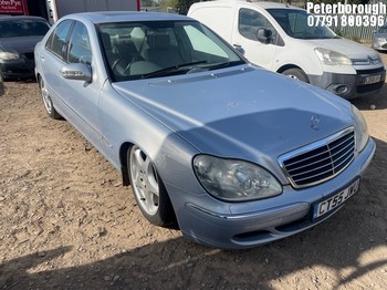 Location: Peterborough - 2005 MERCEDES S320 CDI AUTO 4 Door Saloon REG: CT55JWU, Keys: No, MOT Expiry date: 25/10/2025, 3222 Diesel, 5 Speed Auto Diesel, Former Keepers: 3
