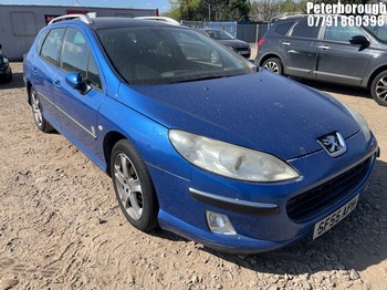 Location: Peterborough - 2005 PEUGEOT 407 SW ZENITH HDI AUTO Estate REG: SF55APH, Keys: No, MOT Expiry date: 18/12/2026, 1997 Diesel, 4 Speed Auto Diesel, Former Keepers: 7