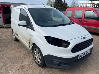 Location: Peterborough - 2016 FORD TRANSIT COURIER TREND TDC Panel Van REG: KT65UAY, Keys: No, MOT Expiry date: 03/04/2026, 1499 Diesel, 5 Speed Manual Diesel, Former Keepers: 4