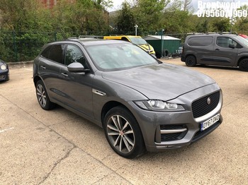 Location: Brentwood - 2017 JAGUAR F-PACE R-SPORT AWD D AUTO Estate REG: OY67OAO, Keys: No, MOT Expiry date: 24/06/2025, 1999 Diesel, 8 Speed Auto Diesel, Former Keepers: 4
