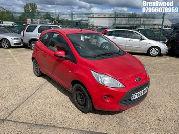 Location: Brentwood - 2015 FORD KA EDGE 3 Door Hatchback REG: FY65WNT, Keys: No, MOT Expiry date: 25/01/2026, 1242 Petrol, 5 Speed Manual Petrol, Former Keepers: 3