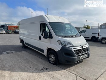 Location: Brentwood - 2017 CITROEN RELAY 35 L3H2 EPRISE BLUE Panel Van REG: PGF531K, Keys: No, MOT Expiry date: 07.10.2025, 1997 Diesel, 6 Speed Manual Diesel, Former Keepers: 3