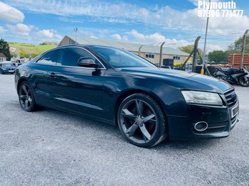 Location: Plymouth - 2008 AUDI A5 SPORT TDI A Coupe REG: YH58OGC, Keys: No, MOT Expiry date: 30/10/2025, 2698 Diesel, Variable 1 Speed Auto Diesel, Former Keepers: 4