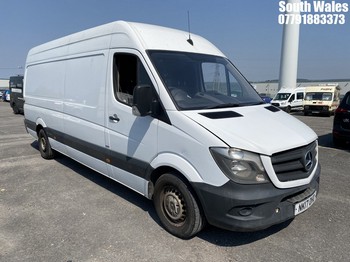 Location: South Wales - 2017 MERCEDES-BENZ SPRINTER 314CDI Panel Van REG: NK17OHD, 2143 Diesel, 6 Speed Manual Diesel, Former Keepers: 3, Keys: Yes, MOT Expiry date: 10/07/2025