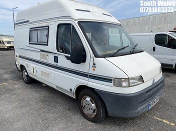 Location: South Wales - 2001 FIAT DUCATO 10 TD MWB MOTOR CARAVAN REG: Y904OHN, 1905cc DIESEL, 5 SPEED MANUAL DIESEL, Former Keepers: 4, Keys: Yes, MOT Expiry date: 01/06/2024