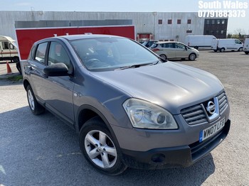 Location: South Wales - 2007 NISSAN QASHQAI VISIA 2WD CVT 5 Door Hatchback REG: WM07LFB, 1997cc Petrol, Variable Speed Auto Petrol, Former Keepers: 9, Keys: No, MOT: Expiry date24/02/2026
