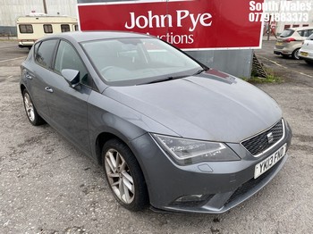 Location: South Wales - 2013 SEAT LEON SE TSI 5 Door Hatchback REG: YK13FND, Keys: No, MOT Expiry date: 10/07/2025, 1197 Petrol, 6 Speed Manual Petrol, Former Keepers: 3
