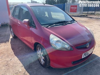 NOTE: ATF Registered Buyers ONLY - Location: Peterborough - 2007 HONDA JAZZ SE 5 Door Hatchback REG: PE07YZM, Keys: No, 1339 Petrol, 5 Speed Manual Petrol, Former Keepers: 5