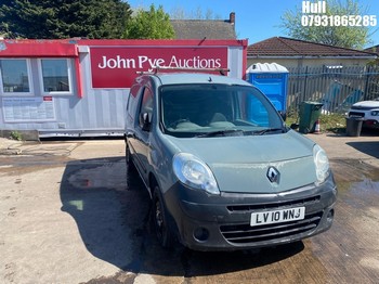 Location: Hull - 2010 RENAULT KANGOO ML19 67 DCI Car Derived Van REG: LV10WNJ, Keys: Yes, MOT Expiry date: 17/10/2025, 1461 Diesel, 5 Speed Manual Diesel, Former Keepers: 6