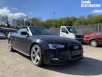 Location: Leeds - 2011 AUDI A5 S LINE QUATTRO TDI CVT Convertible REG: LV11GVM, 2967cc Diesel, Variable 1 Speed Auto Diesel, Former Keepers: 3, Keys: No, MOT: Expiry date22-04-2023