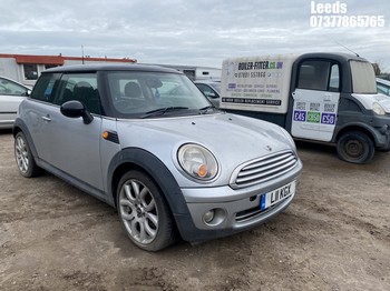 Location: Leeds - 2008 MINI COOPER 3 Door Hatchback REG: L11KGX, Keys: No, MOT Expiry date: 23-04-2026, 1598 Petrol, 6 Speed Manual Petrol, Former Keepers: 10