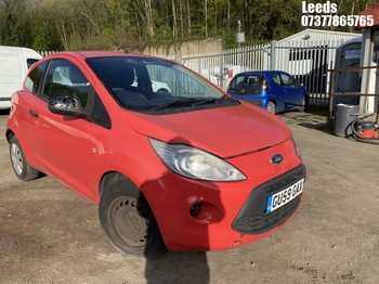 Location: Leeds - 2009 FORD KA STUDIO 3 Door Hatchback REG: GU59GAX, Keys: No, MOT Expiry date: 27-08-2025, 1242 Petrol, 5 Speed Manual Petrol, Former Keepers: 6
