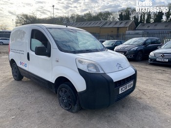 Location: Leeds - 2008 CITROEN NEMO LX HDI 610 Panel Van REG: YC58VAH, Keys: No, MOT Expiry date: 04-08-2025, 1399 Diesel, 5 Speed Manual Diesel, Former Keepers: 6