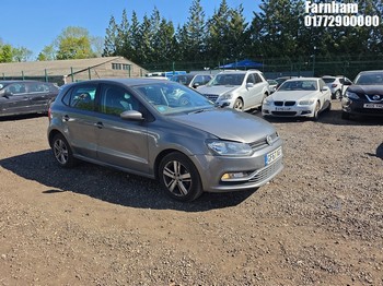Location: Farnham - 2017 VOLKSWAGEN POLO MATCH EDITION TSI 5 Door Hatchback REG: GF67XGT, Keys: Yes, MOT Expiry date: 24/11/2026, 1197 CC Petrol, 5 Speed Manual Petrol, Former Keepers: 1