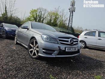 Location: Farnham - 2013 MERCEDES C250 AMG SPORT CDI BLUEEF-CY A 2 Door Coupe REG: KR13GWU, Keys: Yes, MOT Expiry date: 26/02/2026, 2143 CC Diesel, 7 Speed Automatic Diesel, Former Keepers: 4
