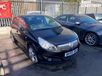 Location: Hayes - 2009 VAUXHALL CORSA SXI A/C 5 Door Hatchback REG: BK59JKO, Keys: No, MOT Expiry date: 28/10/2026, 1229 Petrol, 5 Speed Manual Petrol, Former Keepers: 3