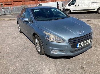 Location: Nottingham - 2011 PEUGEOT 508 SR THP 4 DOOR SALOON REG: BJ61OYX, 1598cc PETROL, 6 SPEED MANUAL PETROL, Former Keepers: 2, Keys: Yes, MOT Expiry date: 13/02/2027