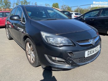 Location: Manchester - 2014 VAUXHALL ASTRA SRI CDTI ECOFLEX S/ 5 Door Hatchback REG: DX14KZJ, 1956 Diesel, 6 Speed Manual Diesel, Former Keepers: 3, Keys: No, MOT Expiry date: 28/02/2026