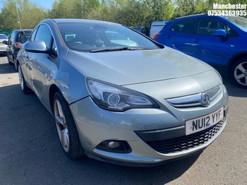 Location: Manchester - 2012 VAUXHALL ASTRA GTC SRI S/S 3 Door Hatchback REG: NU12YYF, 1362cc Petrol, 6 Speed Manual Petrol, Former Keepers: 6, Keys: No, MOT Expiry date: 22/03/2026