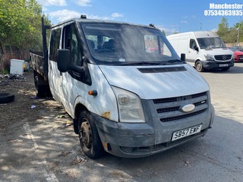Location: Manchester - 2007 FORD TRANSIT 100 T350L D/C RWD Tipper REG: SB57EWF, 2402 Diesel, 5 Speed Manual Diesel, Former Keepers: 8, Keys: No, MOT Expiry date: 12/06/2026