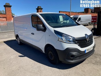 Location: Nottingham - 2016 RENAULT TRAFIC LL29 BUSINESS ENER PANEL VAN REG: PK16AFY, 1598cc DIESEL, 6 SPEED MANUAL DIESEL, Former Keepers: 4, Keys: No, MOT Expiry date: 18/03/2026
