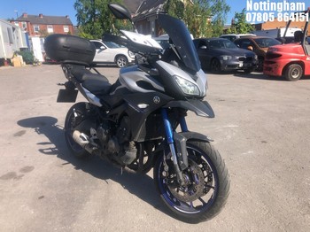 Location: Nottingham - 2015 YAMAHA MT-09 TRACER ABS Motorcycle REG: YH15EKE, 847 Petrol, Manual, Former Keepers: 3, Keys: Yes, MOT Expiry date: 03/03/2026
