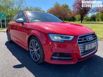 Location: Birmingham - 2017 AUDI S3 TFSI QUATTRO S-A 5 Door Hatchback REG: OE66YRM, 1984 Petrol, 7 Speed S-Auto Petrol, Former Keepers: 4, Keys: Yes, MOT Expiry date: 24/06/2026