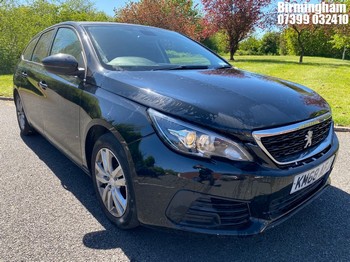 Location: Birmingham - 2018 PEUGEOT 308 ACTIVE SW BLUEHDI S/S Estate REG: KM68AFJ, 1500 Diesel, 6 Speed Manual Diesel, Former Keepers: 4, Keys: Yes, MOT Expiry date: 06/11/2026