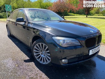 Location: Birmingham - 2012 BMW 730LD SE AUTO 4 Door Saloon REG: T23UTH, 2993 Diesel, 6 Speed Auto Diesel, Former Keepers: 7, Keys: No, MOT Expiry date: 19/12/2026