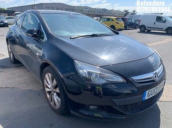 Location: BELVEDERE - 2013 VAUXHALL ASTRA GTC SRI S/S 3 Door Hatchback REG: GU13BKX, 1362cc Petrol, 6 Speed Manual Petrol, Former Keepers: 6, Keys: No, MOT: Expiry date24.01.2026