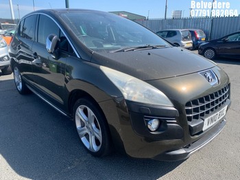 Location: BELVEDERE - 2010 PEUGEOT 3008 EXCLUSIVE 5 Door Hatchback REG: VN10BXL, 1598cc Petrol, 6 Speed Manual Petrol, Former Keepers: 5, Keys: No, MOT: Expiry date21.03.2027
