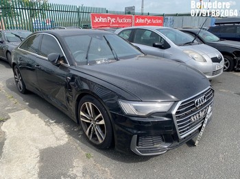 Location: Belvedere - 2019 AUDI A6 S LINE 45 TFSI QUATTRO 4 Door Saloon REG: DP19PYL, Keys: No, MOT Expiry date: 03/08/2024, 1984 Petrol, 7 Speed S-Auto Petrol, Former Keepers: 2