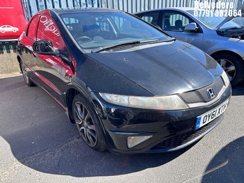 Location: Belvedere - 2011 HONDA CIVIC SI I-VTEC 5 Door Hatchback REG: OY61XTH, Keys: No, MOT Expiry date: 06/01/2026, 1799 Petrol, 6 Speed Manual Petrol, Former Keepers: 4