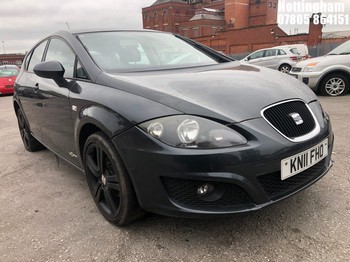 NOTE: ATF Registered Buyers ONLY - Location: Nottingham - 2011 SEAT LEON S COPA TSI 5 Door Hatchback REG: KN11FHO, Keys: No, 1197 Petrol, 5 Speed Manual Petrol, Former Keepers: 8