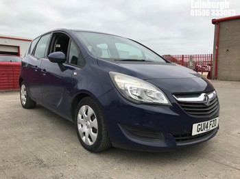 Location: Edinburgh - 2014 VAUXHALL MERIVA EXCLUSIV AC AUTO MPV REG: GU14FZD, Keys: Yes, MOT Expiry date: 10/09/2025, 1364 Petrol, 6 Speed Auto Petrol, Former Keepers: 3