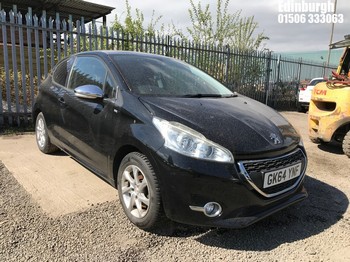 Location: Edinburgh - 2014 PEUGEOT 208 STYLE 3 Door Hatchback REG: GK64YNF, Keys: No, MOT Expiry date: 22/09/2025, 1199 Petrol, 5 Speed Manual Petrol, Former Keepers: 3