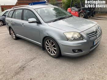 Location: Nottingham - 2008 TOYOTA AVENSIS T SPIRIT SEMI-AUT Estate REG: DU08BYX, Keys: Yes, MOT Expiry date: 04/07/2026, 1998 Petrol, 4 Speed Semi Auto Petrol, Former Keepers: 7