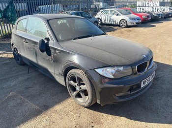 Location: Mitcham - 2009 BMW 116I SPORT 3 Door Hatchback REG: MF59ZKR, Keys: No, MOT Expiry date: 13/08/2026, 1995 Petrol, 6 Speed Manual Petrol, Former Keepers: 11