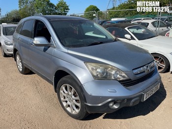 Location: Mitcham - 2009 HONDA CR-V EX I-CTDI Estate REG: DV09OBC, Keys: No, MOT Expiry date: 20/01/2027, 2204 Diesel, 6 Speed Manual Diesel, Former Keepers: 12
