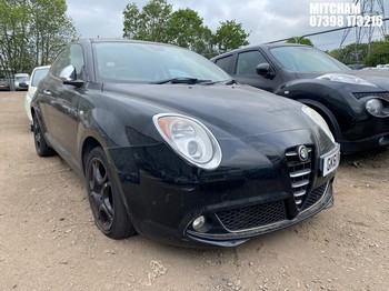 Location: Mitcham - 2011 ALFA ROMEO MITO DISTINCTIVE M-AIR TB 3 Door Hatchback REG: GK61VXM, Keys: No, MOT Expiry date: 08/01/2026, 1368 Petrol, 5 Speed Manual Petrol, Former Keepers: 4
