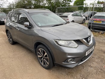 Location: Mitcham - 2016 NISSAN X-TRAIL N-TEC DCI 4X4 Estate REG: EU16EBX, Keys: No, MOT Expiry date: 29/07/2026, 1598 Diesel, 6 Speed Manual Diesel, Former Keepers: 4