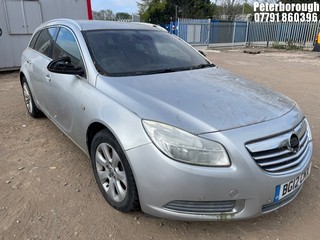 Location: Peterborough - 2012 VAUXHALL INSIGNIA SE CDTI AUTO Estate REG: BG12CNX, Keys: No, MOT Expiry date: 28/05/2023, 1956 Diesel, 6 Speed Auto Diesel, Former Keepers: 7
