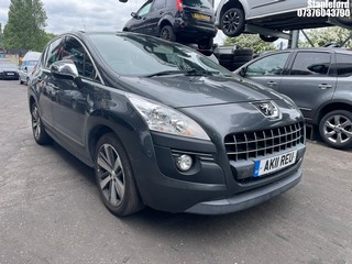 Location: Stapleford - 2011 PEUGEOT 3008 SR HDI 5 Door Hatchback REG: AK11REU, Keys: Yes, MOT Expiry date: 15/03/2027, 1560 Diesel, 6 Speed Manual Diesel, Former Keepers: 5