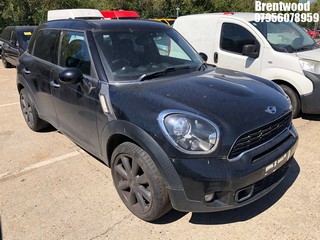 Location: Brentwood - 2014 MINI COUNTRYMAN COOPER S ALL4 5 Door Hatchback REG: NL14TWK, Keys: No, MOT Expiry date: 04/03/2026, 1598 Petrol, 6 Speed Manual Petrol, Former Keepers: 7