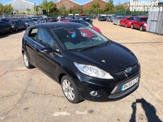 Location: Brentwood - 2009 FORD FIESTA ZETEC 90 TDCI 5 Door Hatchback REG: RK59UJY, Keys: No, MOT Expiry date: 19/09/2026, 1560 Diesel, 5 Speed Manual Diesel, Former Keepers: 4