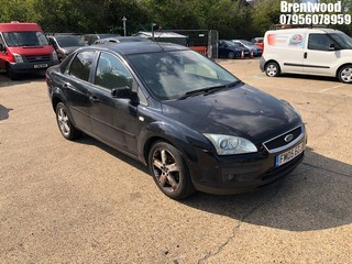 Location: Brentwood - 2005 FORD FOCUS GHIA 4 Door Saloon REG: FM05EZJ, Keys: No, MOT Expiry date: 24/07/2025, 1596 Petrol, 5 Speed Manual Petrol, Former Keepers: 6