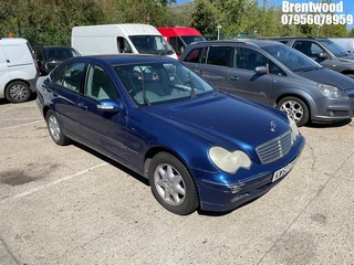 Location: Brentwood - 2004 MERCEDES C180 KOMP. ELEGANCE SE A 4 Door Saloon REG: KW53OYR, Keys: No, MOT Expiry date: 15/02/2026, 1796 Petrol, 5 Speed Auto Petrol, Former Keepers: 4