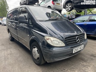 Location: Stapleford - 2007 MERCEDES VITO 111 CDI LONG Panel Van REG: CK57HCA, Keys: Yes, MOT Expiry date: 07/11/2026, 2148 Diesel, 6 Speed Manual Diesel, Former Keepers: 3