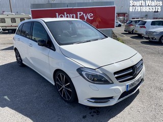 Location: South Wales - 2012 MERCEDES-BENZ B180 BLUEEFFICIENCY SPORT MPV REG: HN62MGX, Keys: No, MOT Expiry date: 06/02/2026, 1796 Diesel, 6 Speed Manual Diesel, Former Keepers: 3